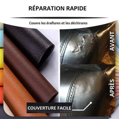 Rouleau De Cuir Auto-Adhésif    "50 CM X 137 CM"