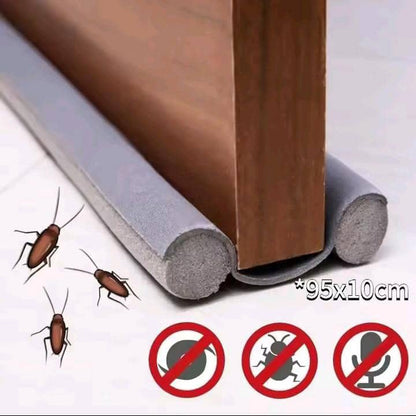 Boudin de porte double protection