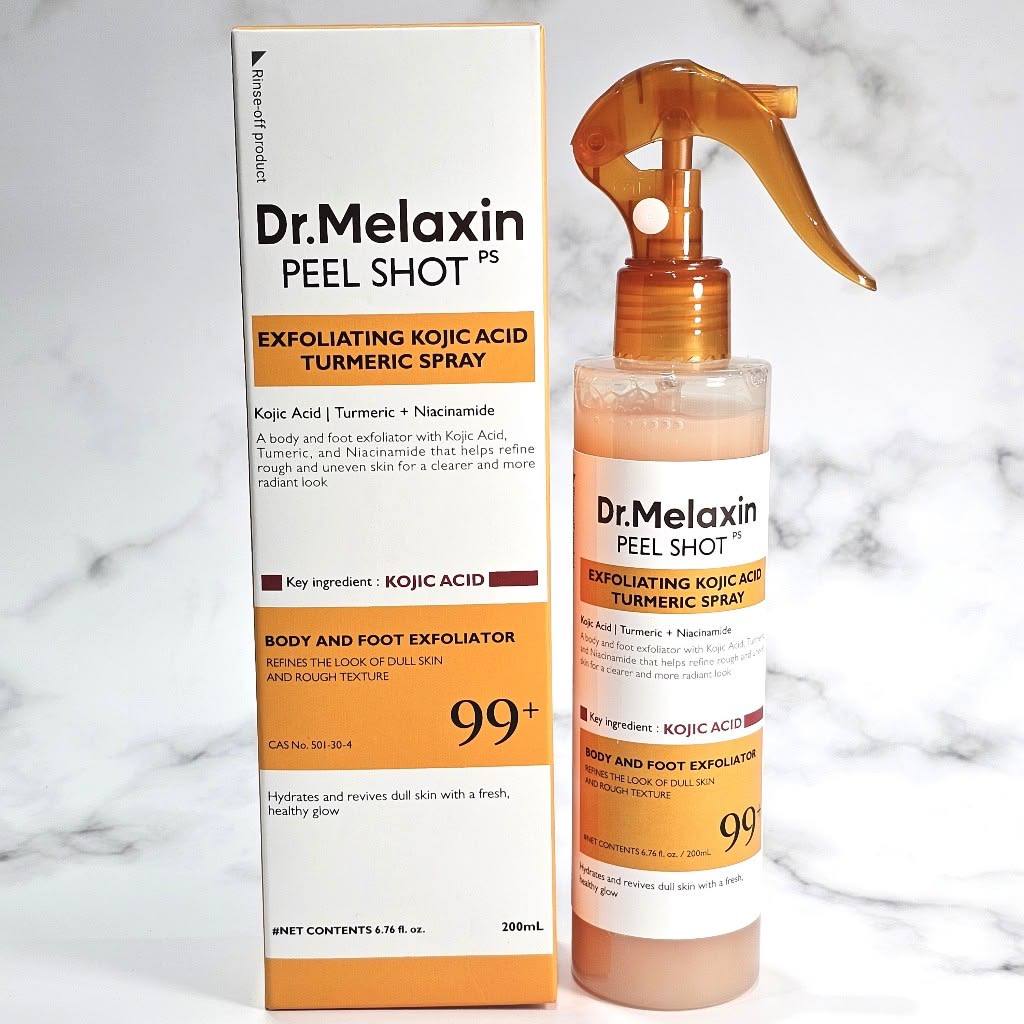 Dr. Melaxin – Spray Exfoliant de la Peau à l’Acide Kojique et au Curcuma