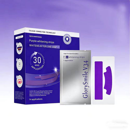 Bandes dentaires 🦷 Ultra-violet 🟣 (V34)