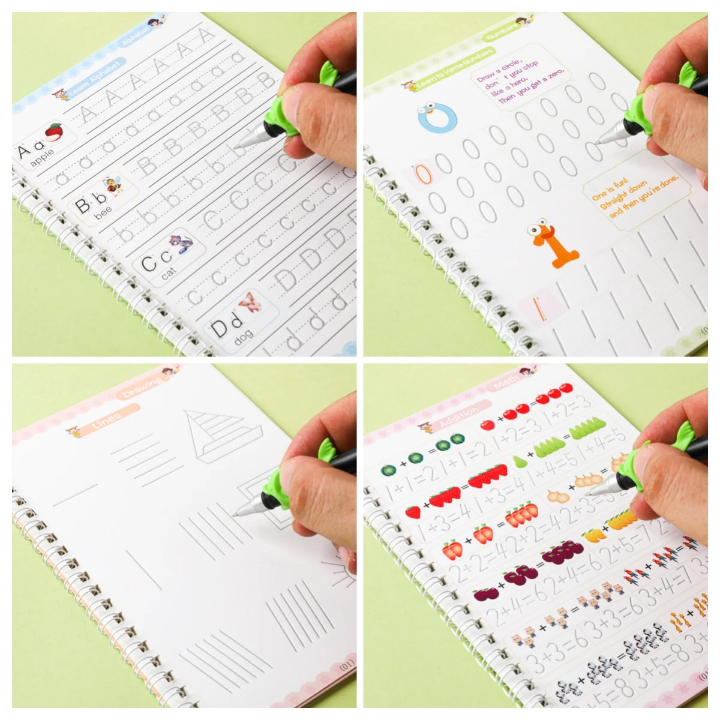 Kit De Cahier 📚 D'apprentissage Pour Enfant ✍🏾️